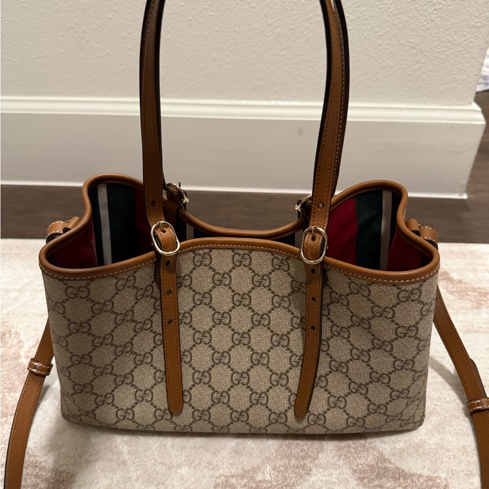 Gucci Beige and Brown Women's Bag